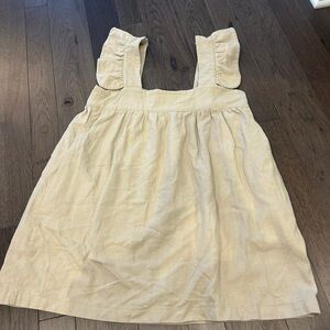 Pomander Place Flutter Sleeve Dress in Sandstone